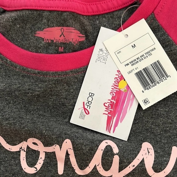 Breast Cancer Support Shirt NWT Size M - Picture 6 of 8